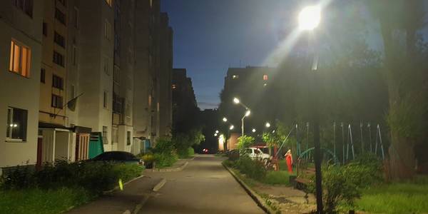 У трьох дворах на Святошино буде нове освітлення