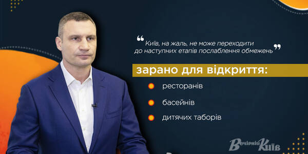 Столиця поки не може перейти до наступних етапів послаблення обмежень