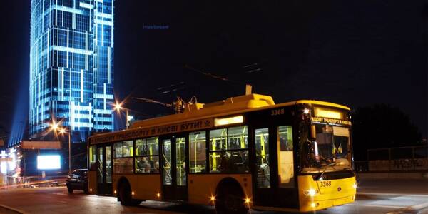 Цієї ночі скоротять режим роботи київських тролейбусів