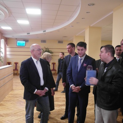 Керівництво міста і району під час відкриття