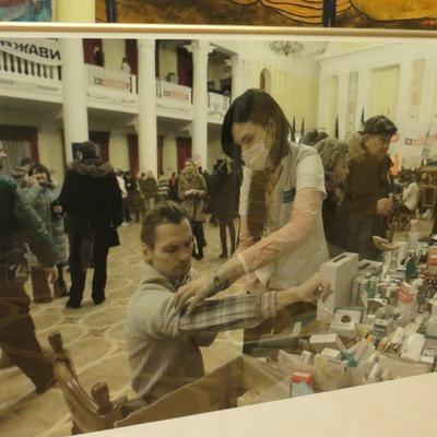 Медпункт майданівців (грудень, 2013 рік)