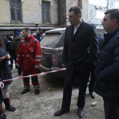 Мер одразу ж прибув на місце події