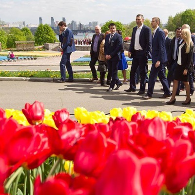 Виставку квітів відкрив мер Віталій Кличко