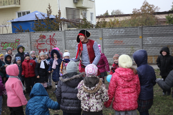 Аніматори розважали усіх