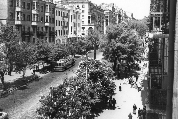 В 60-х роках вулиці були зеленішими.