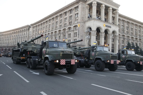 Генеральна репетиція військового параду до Дня Незалежності