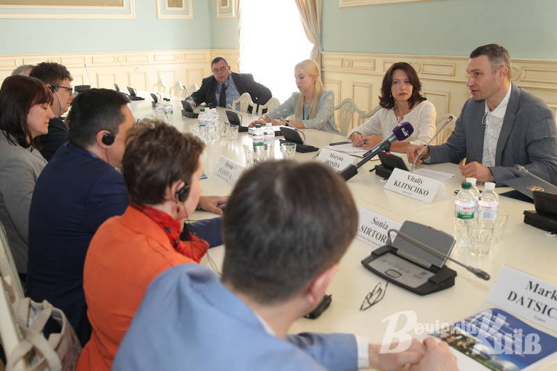 Зустріч міської влади з представниками Ради Європи