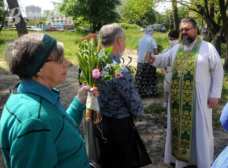Свято Трійці  в церкві Іоанна Кронштадського