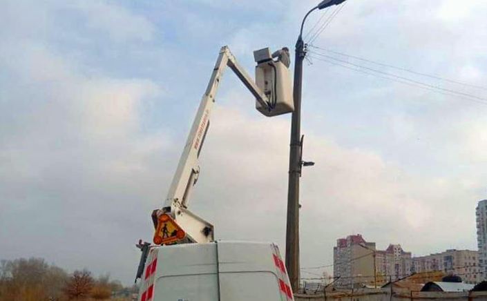 Камеру вже встановили. Фото Оболонської РДА