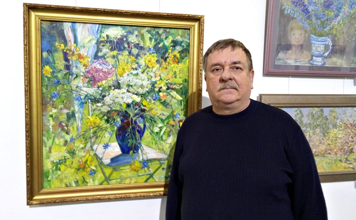 Художник Сергій Вовк. Фото з особистого архіву митця