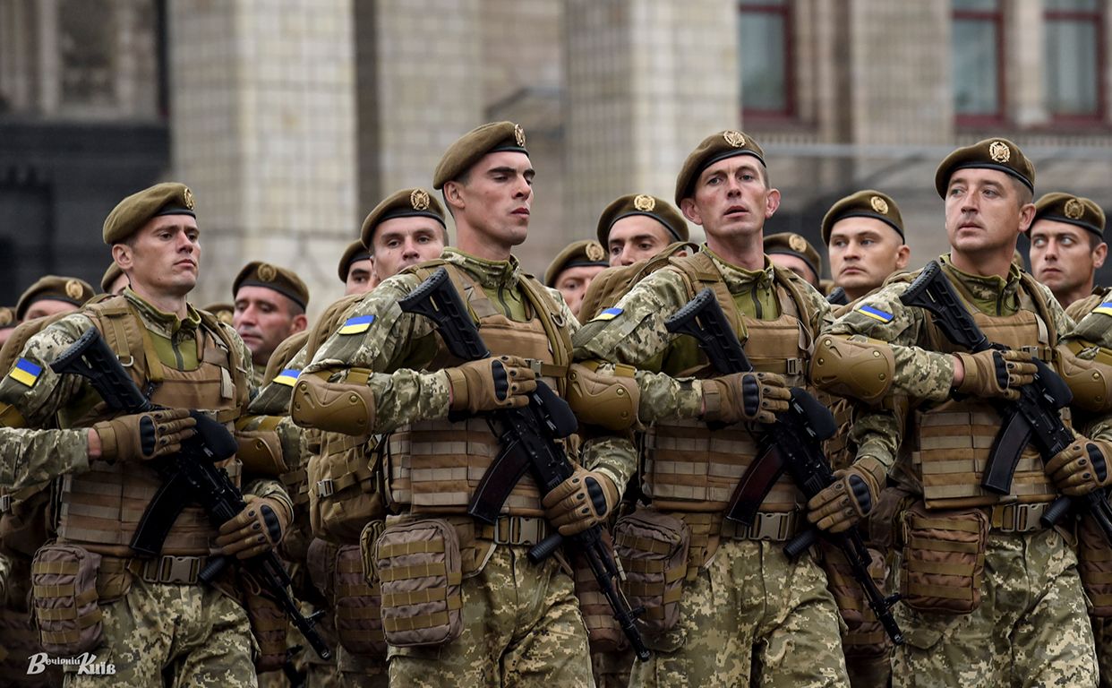 Українські військові. Фото: архів «Вечірнього Києва»