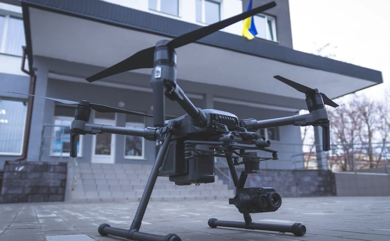 Дрон допомагає вчасно виявити аварійні зони. Фото: КП «Київтеплоенерго»