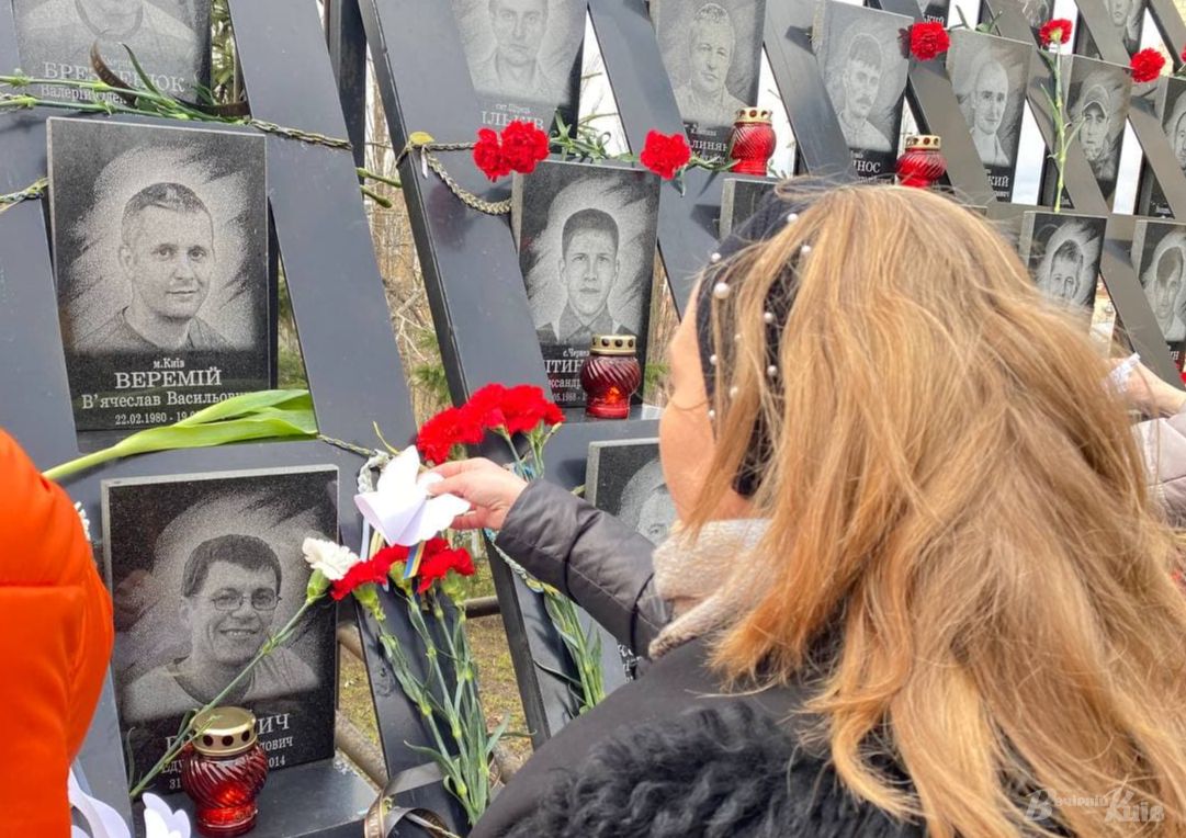 Під час акції «Ангели пам’яті». Фото: Даша Гришина
