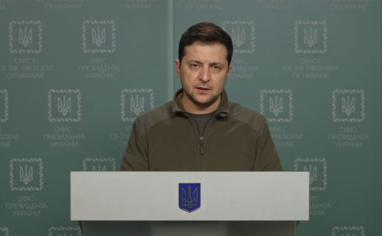Скріншот із відеозвернення Володимира Зеленського