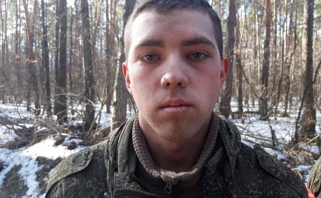 Російський військовополонений. Фото: з відкритих джерел