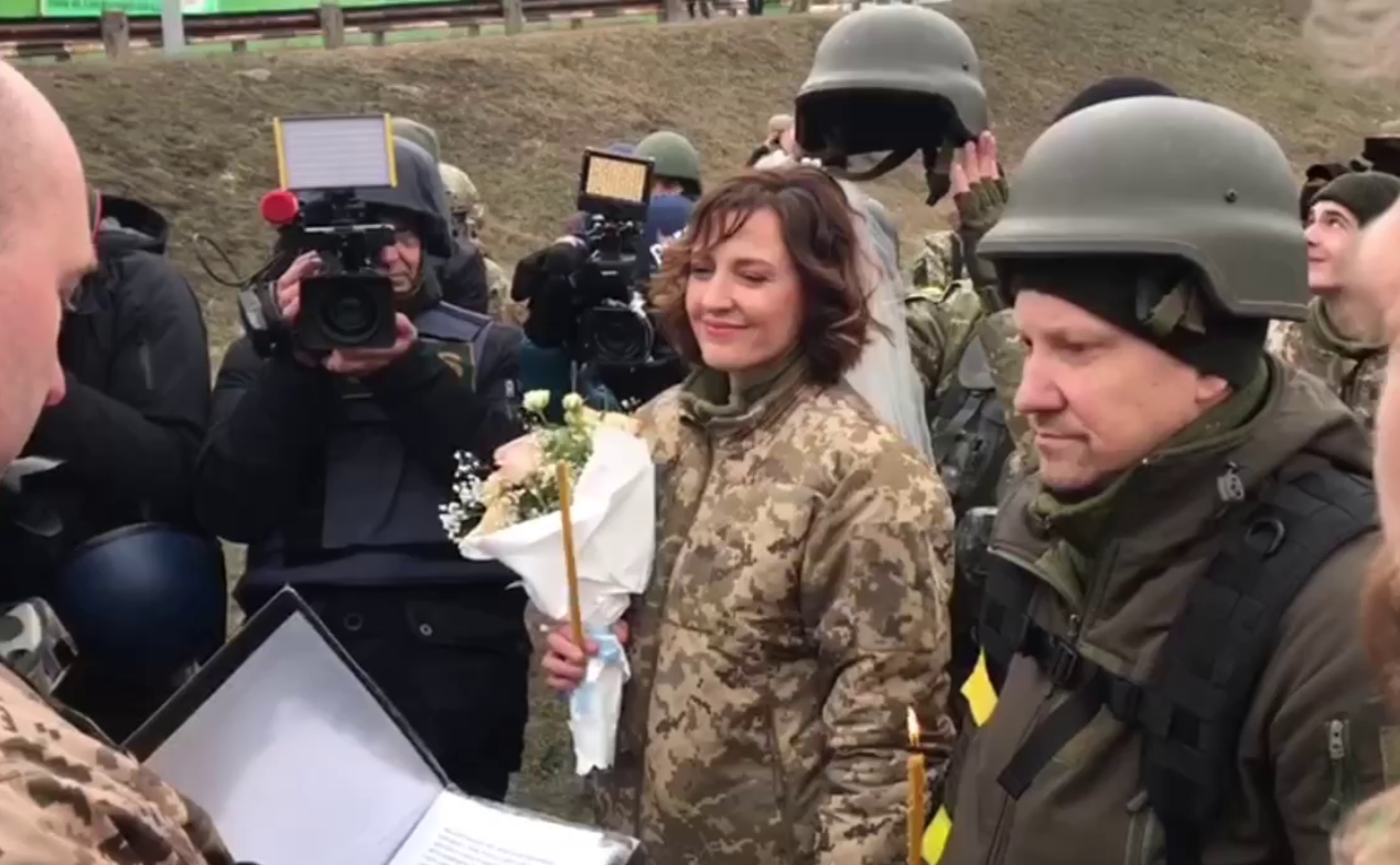 Вінчання киян Лесі та Валерія