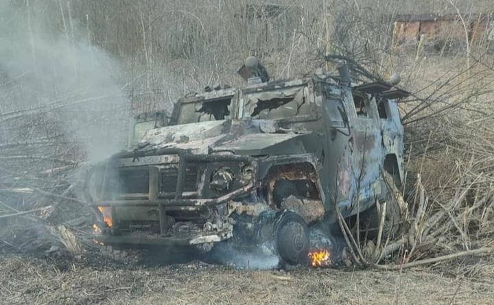Безславна участь російських окупаційних військ. Фото: ЗСУ