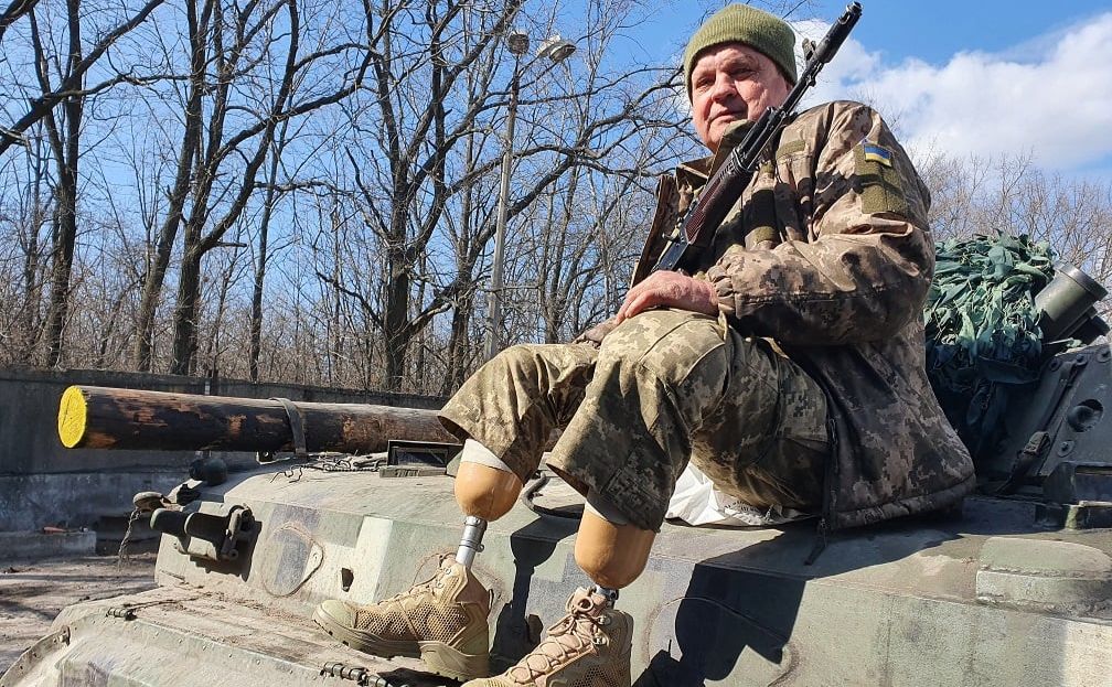 Василь Штефко служить водієм в роті вогневої підтримки. Фото: Ярослав Галас