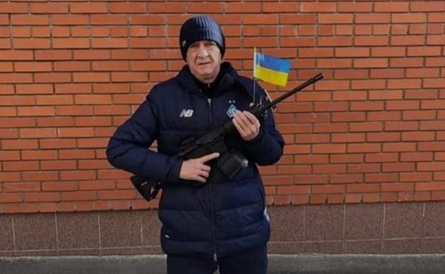 64-річний Володимир Безсонов вступив у лави тероборони. Фото: Вахтанг Кіпіані