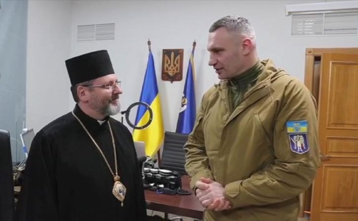 Віталій Кличко зустрівся з главою УГКЦ Святославом