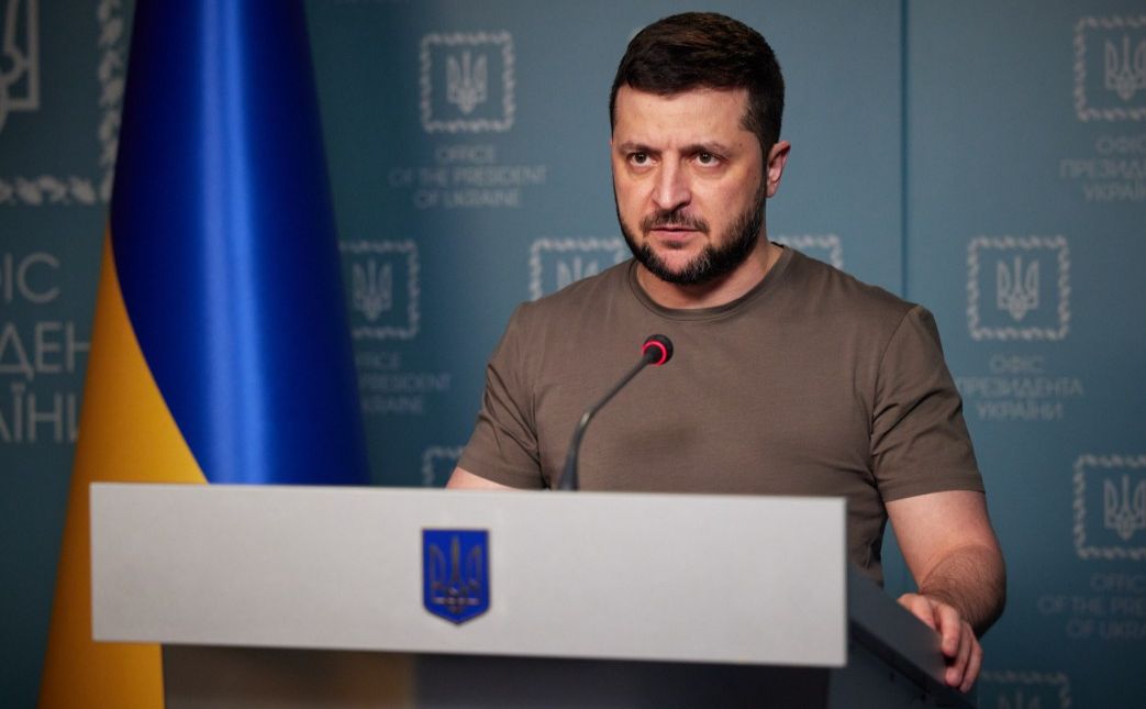 Президент України Володимир Зеленський виступив у відеозверненні. Фото: president.gov.ua