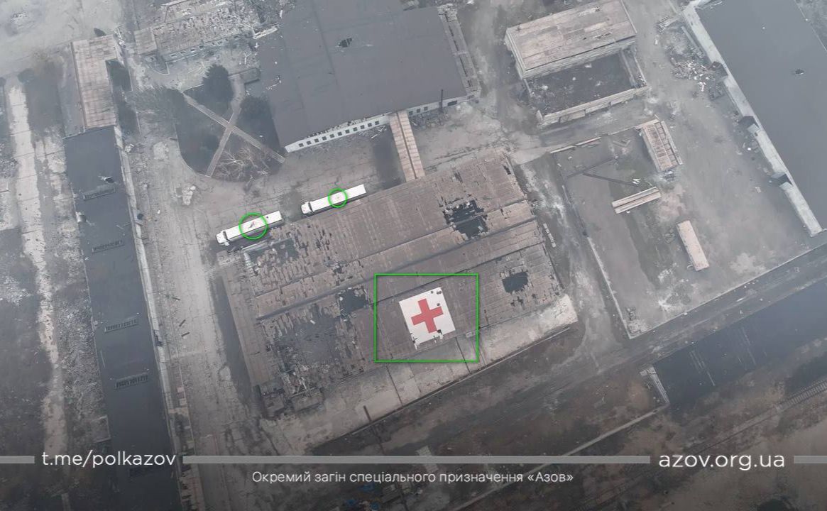 Черговий воєний злочин росіян зафіксували в Маріуполі. Фото: Telegram/Азов