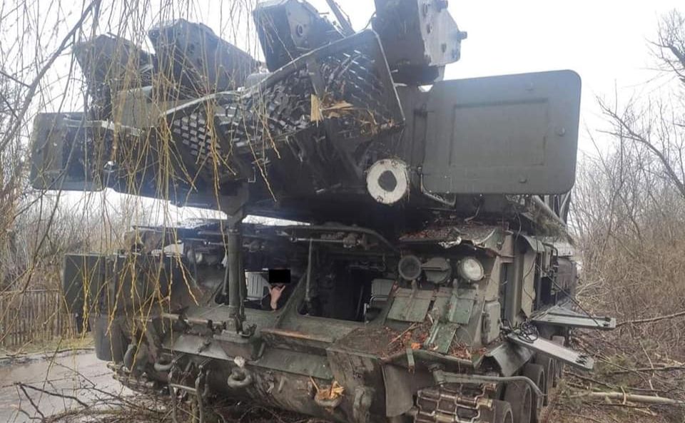 Покинутий ворогом ЗРК «Бук». Фото Генштаб ЗСУ