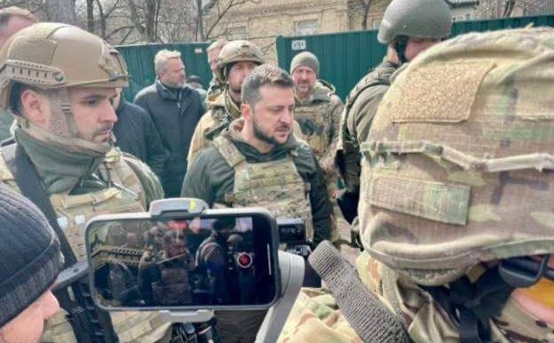 Україна покарає російських військових злочинців, — Зеленський Фото: Офіс президента