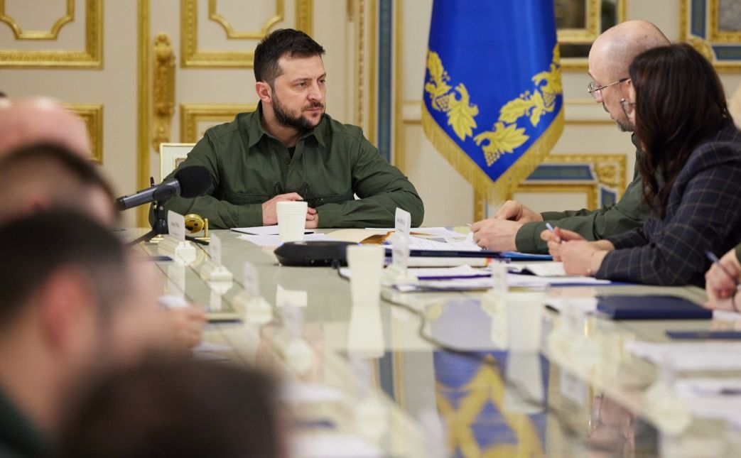 Президент України провів нараду з членами уряду щодо питань виконання державного бюджету. Фото: ОП