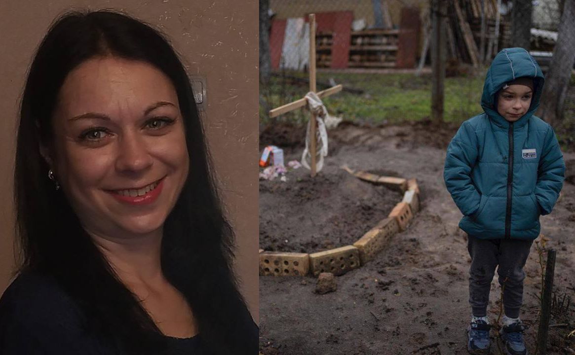 Померла Марина Наумець та її син. Колаж: Даша Гришина