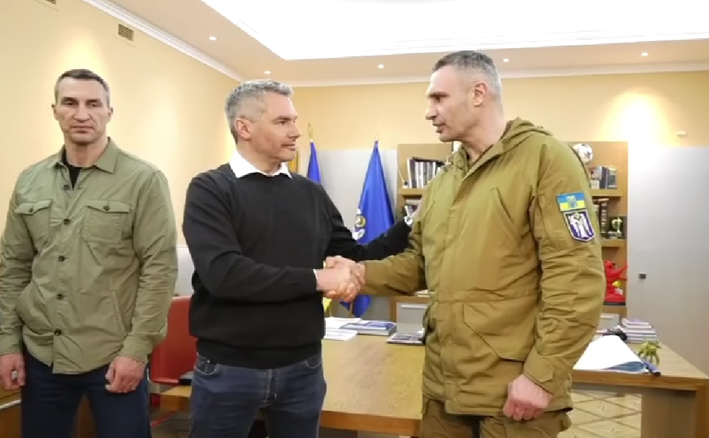 Карл Нехаммер поспілкувався з мером Києва.