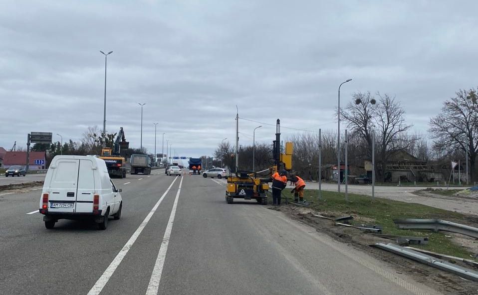 Автомагістраль Київ — Чоп у Київській області. Фото Укравтодор