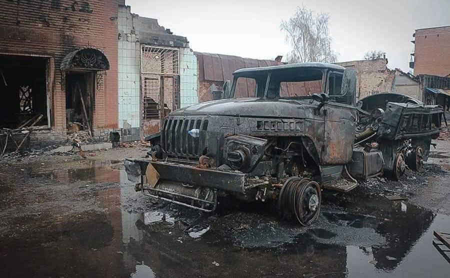 ЗСУ продовжує палити ворога. Фото: Генштаб ЗСУ