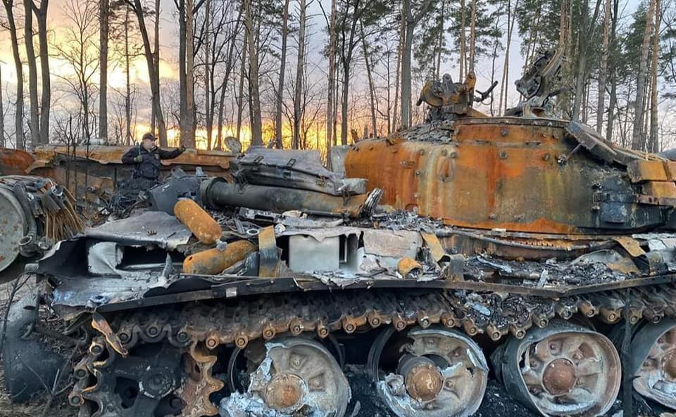 Окупантам не пощастило з технікою, яка чудово горить. Ілюстративне фото Генштабу ЗСУ
