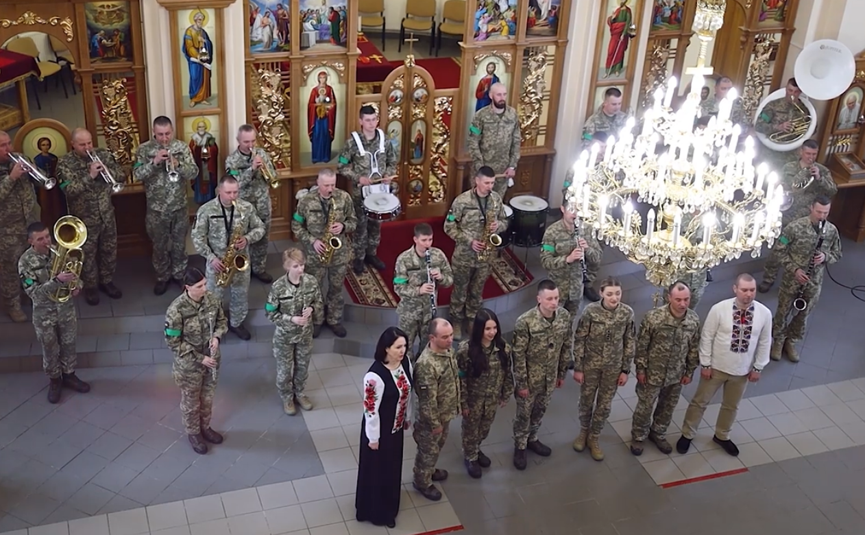 Привітання від Повітряних сил ЗСУ. Скріншот