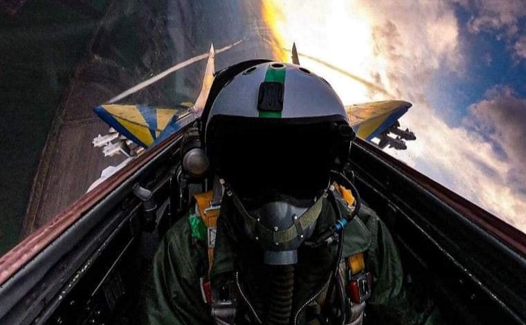 Працюють українські пілоти. Фото: Командування повітряних сил ЗСУ