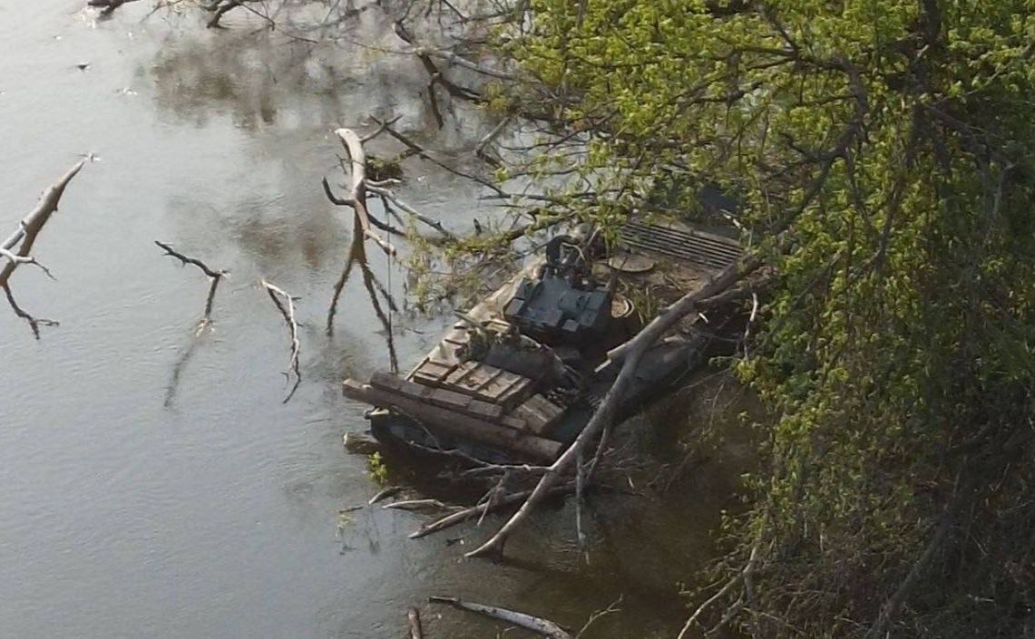 На сході України переправа через річку для ворога стала фатальною. Фото: Генштаб ЗСУ