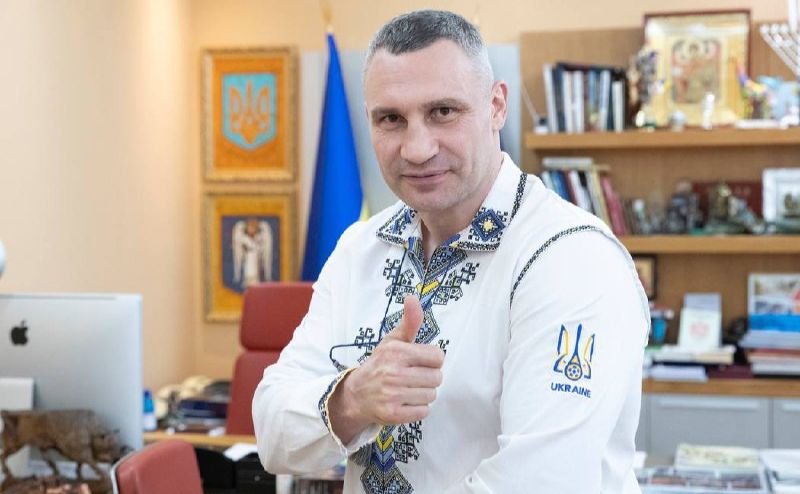 Віталій Кличко на День вишиванки. Фото: пресслужба мера