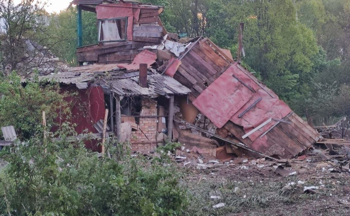 Зруйновано щонайменше 11 будинків. Фото: Telegram/Дмитро Живицький