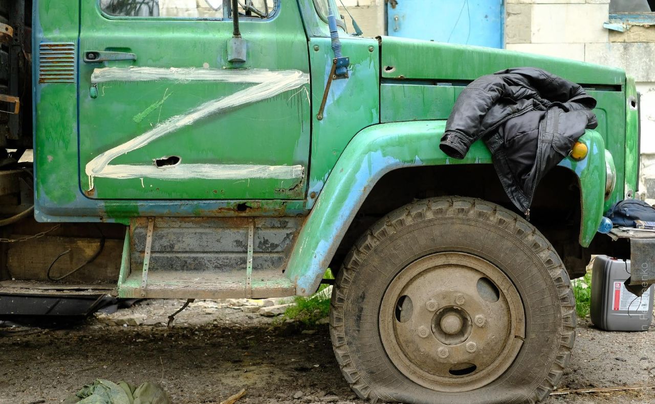 Розбита техніка окупантів. Фото: Генштаб ЗСУ