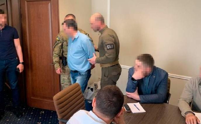 Підозрюваний співробітник ДП «Антонов». Фото: СБУ