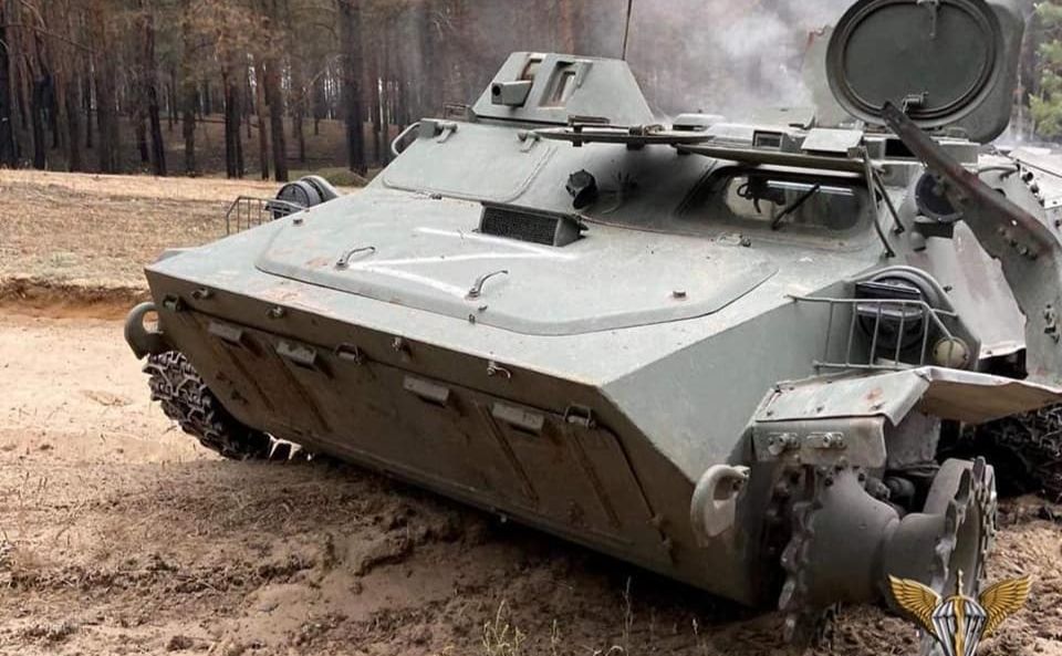 Розбита техніка російських мародерів. Фото: Генштаб ЗСУ