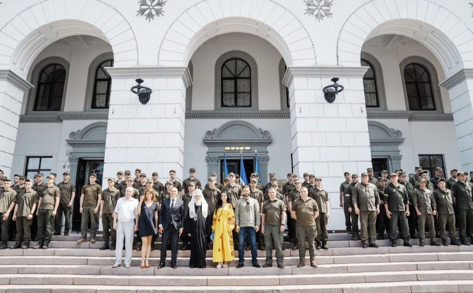 Учасники заходу перед початком концерту. Фото: Національна музична академія