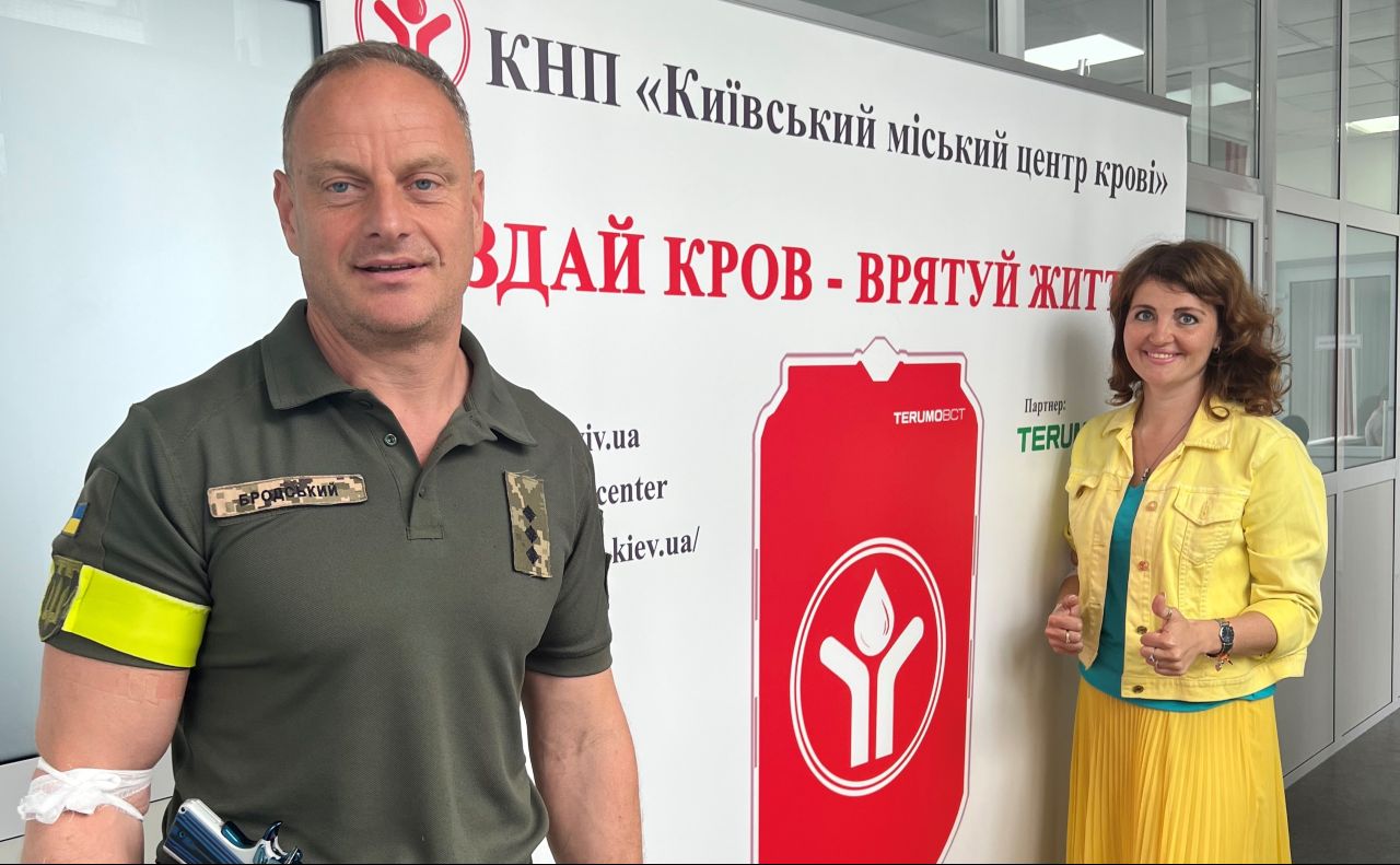 Олександр Бродський та Юлія Ярмоленко. Фото: Київрада