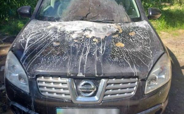 У Києві горів «Ніссан».