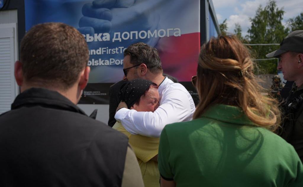 Ксав’є Бетель не стримував співчуття до мешканців Київщини. Фото: КОВА