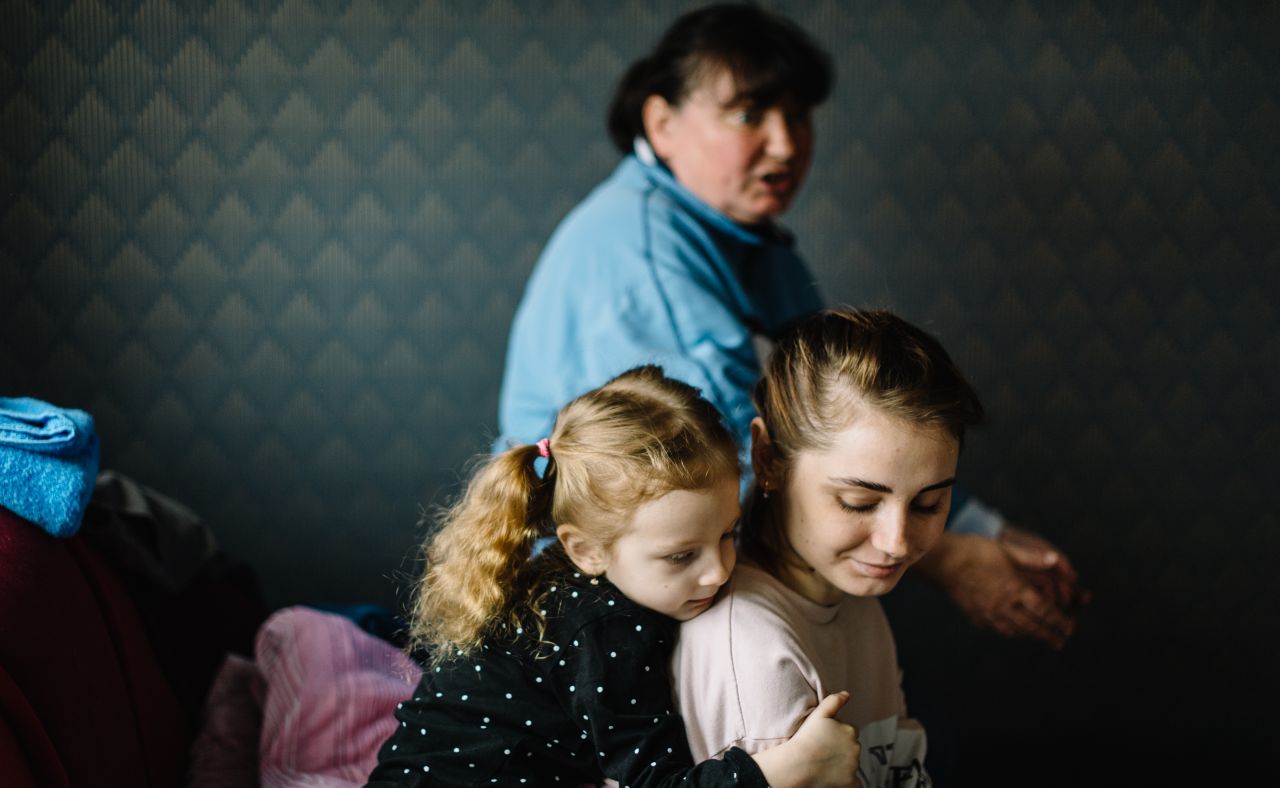 Родина Поповичів шість днів жила під окупацією. Фото: Катерина Лащикова