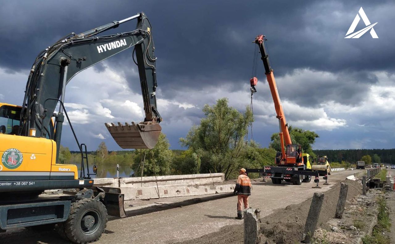 Роботи виконали за 6 днів. Фото: Служба автомобільних доріг Київської області