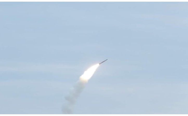 Попередньо жертв та руйнувань немає. Ілюстративне фото ворожої ракети