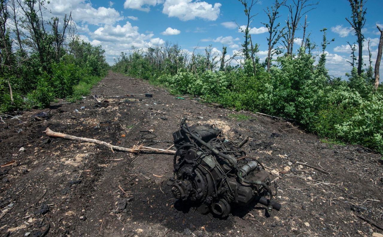 Це все, що залишається після окупантів. Фото: Генштаб ЗСУ